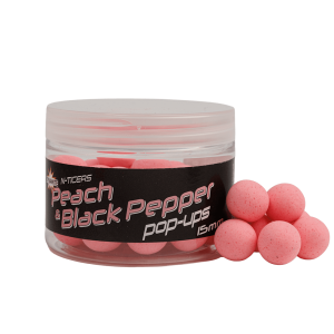 Dynamite N-Ticers Peach & Black Pepper Pop-Ups Gaudiminiai boiliai 15mm